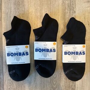 Bombas Black Ankle Socks - 3 Pairs